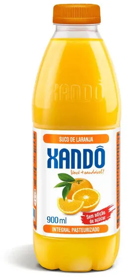 Suco Integral Laranja Xandô Garrafa 900ml
