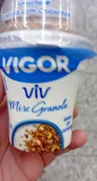 Iogurte Integral Com Granola, Castanha E Amêndoa Vigor Viv Mix Copo 140g