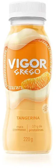 Iogurte Grego Tangerina Vigor Frasco 220g