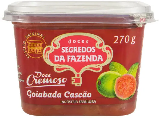 Goiabada Cremosa Segredos Da Fazenda Pote 270g