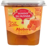 Doce Abóbora Segredos Da Fazenda Pote 200g