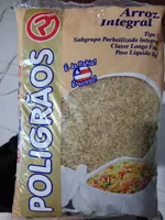 Arroz parboilizado integral longo fino tipo 1