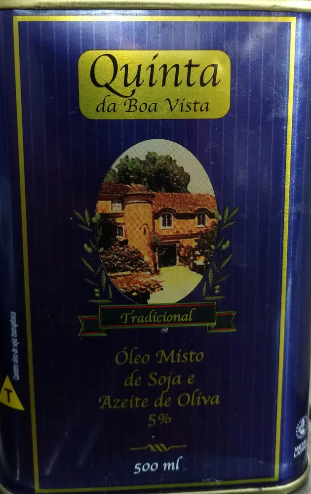 Óleo misto de soja e azeite de oliva 5%