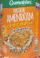 Pasta de amendoim crocante integral