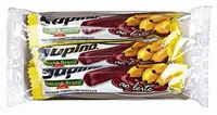 Pack Barra De Frutas Banana Cobertura Chocolate Ao Leite Supino Original Caixa 72g 3 Unidades