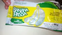 Banana Passa Banana Brasil Caixa 774g 9 Unidades