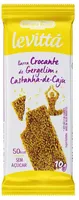 Barra Crocante Gergelim E Castanha De Caju Zero Açúcar Levittá Pacote 10g