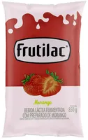 Bebida Láctea Fermentada Morango Frutilac Pacote 850g