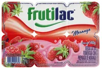 Bebida Láctea Fermentada Morango Frutilac Bandeja 540g 6 Unidades