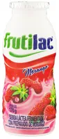 Bebida Láctea Fermentada Morango Frutilac Frasco 170g