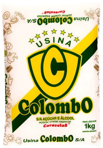 Açúcar Cristal Caravelas Pacote 1kg