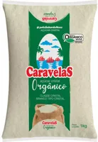 Açúcar Cristal Orgânico Caravelas Pacote 1kg