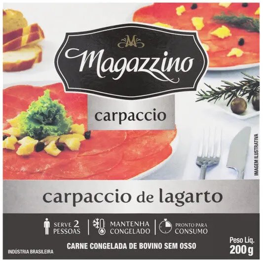 Carpaccio De Lagarto Magazzino Caixa 200g