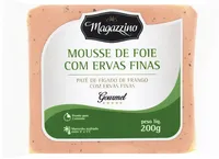 Patê De Fígado De Frango Com Ervas Finas Magazzino Gourmet Pacote 200g
