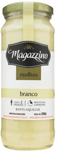 Molho Branco Magazzino Vidro 300g
