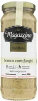 Molho Branco Com Funghi Magazzino Vidro 300g