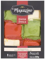 Ravioloni Tricolori De Mussarela De Búfala E Tomate Seco Magazzino 500g