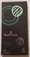 Tablete de chocolate com 70% de cacau