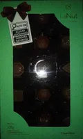 Bombom de chocolate ao leite com recheio de creme de avelã