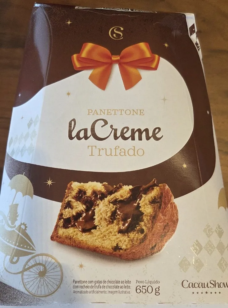 Panettone Lá Creme Trufado