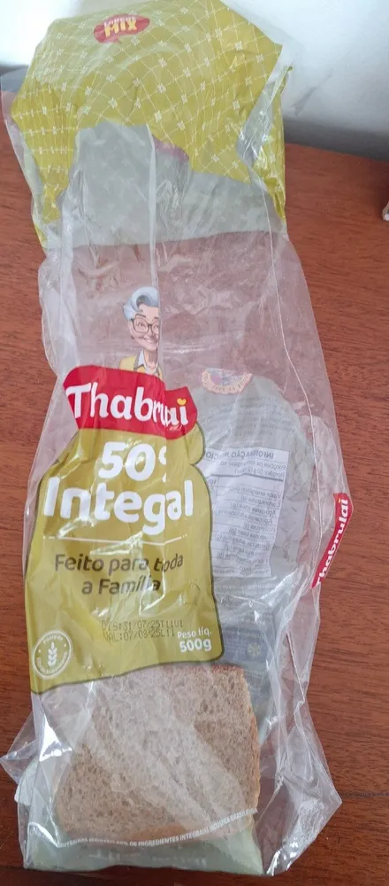 Pão 50% Integral