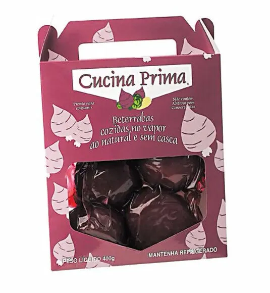 Beterraba Verdureira 400gr Cozidas