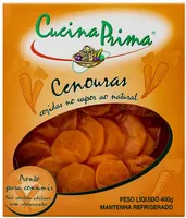 Cenoura Verdureira Cozidas 400gr