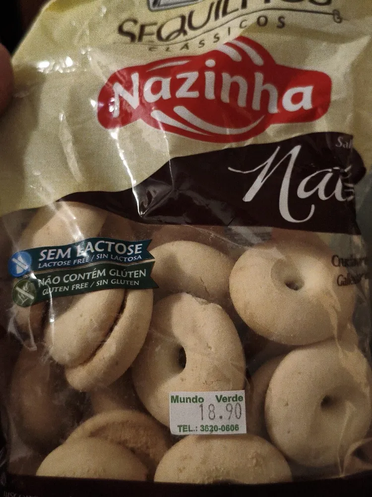 Sequilhos Sabor Nata