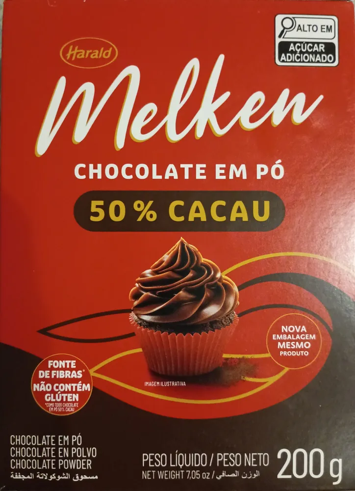 Chocolate em pó 50% cacau