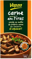 Carne Bovina Em Tiras Cozida Vapza 400g