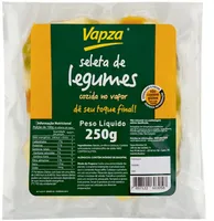 Seleta De Legumes Vapza Single Pacote 250g