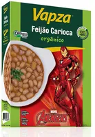 Feijão Carioca Orgânico Avengers Vapza Caixa 160g 2 Unidades