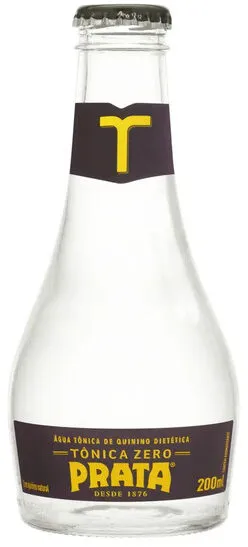 água Tônica Prata Zero Garrafa 200ml