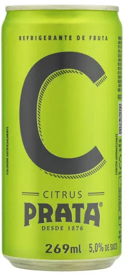 Refrigerante Citrus Prata Lata 269ml