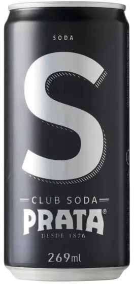 Refrigerante Soda Prata Club Soda Lata 269ml