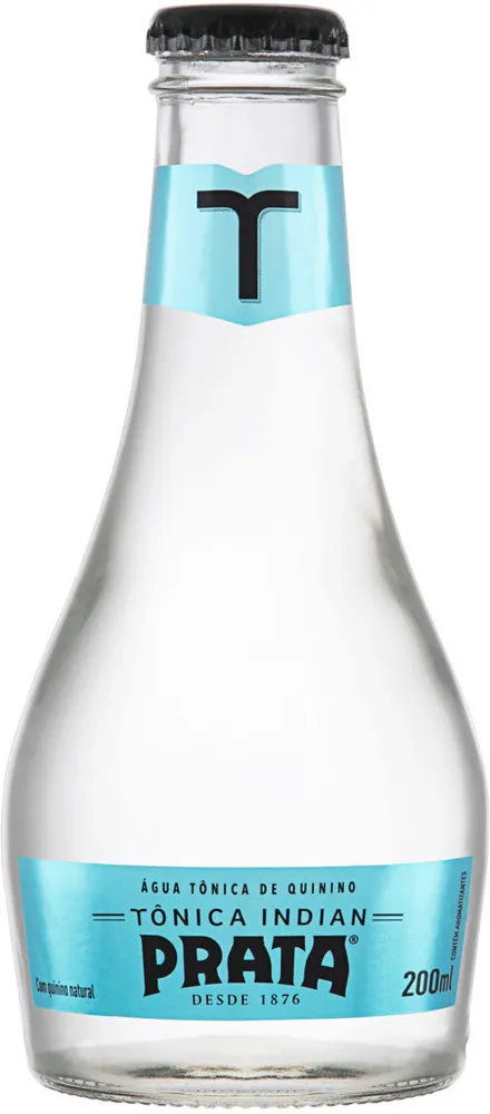 água Tônica Indian Prata Garrafa 200ml