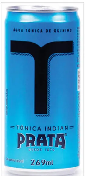 água Tônica Indian Prata Lata 269ml