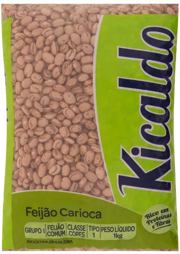 Feijao Carioca Tipo 1 Pacote 1 Kg Kicaldo