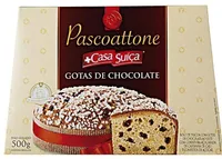 Bolo De Páscoa Com Gotas De Chocolate Ao Leite Casa Suíça Pascoattone Caixa 500g