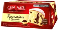 Bolo De Páscoa Com Gotas De Chocolate Ao Leite Recheio 3 Chocolates Casa Suíça Pascoattone Caixa 550g