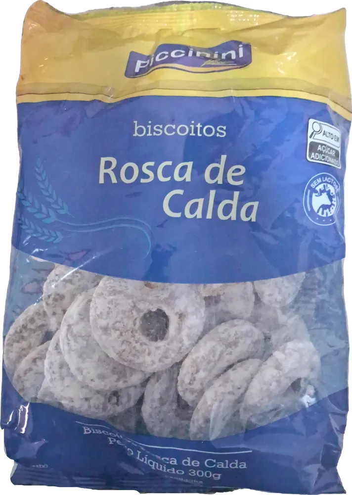 Biscoito rosca de calda
