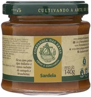 Antepasto Sardela Zero Lactose Companhia Das Ervas Vidro 140g
