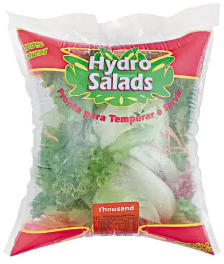 Alface Hydrosalads Thousand C/cenoura/radichi