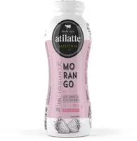 Iogurte Desnatado Morango Atilatte Frasco 180g