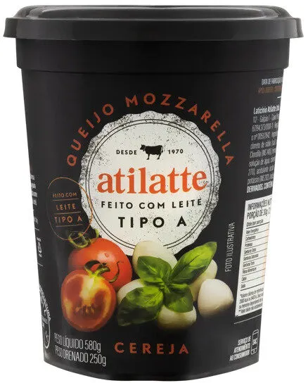 Queijo Mussarela Cereja Atilatte 250g