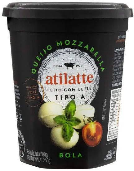 Queijo Mussarela Bola Atilatte 250g
