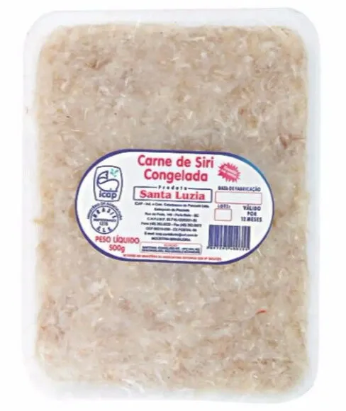 Carne De Siri Congelada Santa Luzia Icap 500g