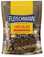 Mistura Para Bolo Aerado Chocolate Fleischmann Sachê 390g