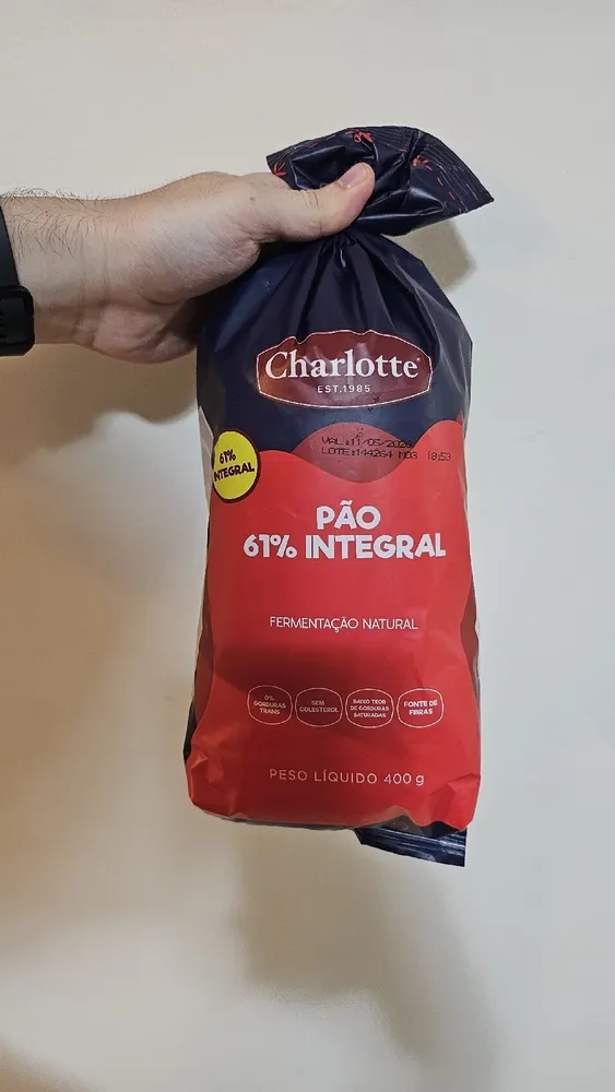 Pão 67% integral