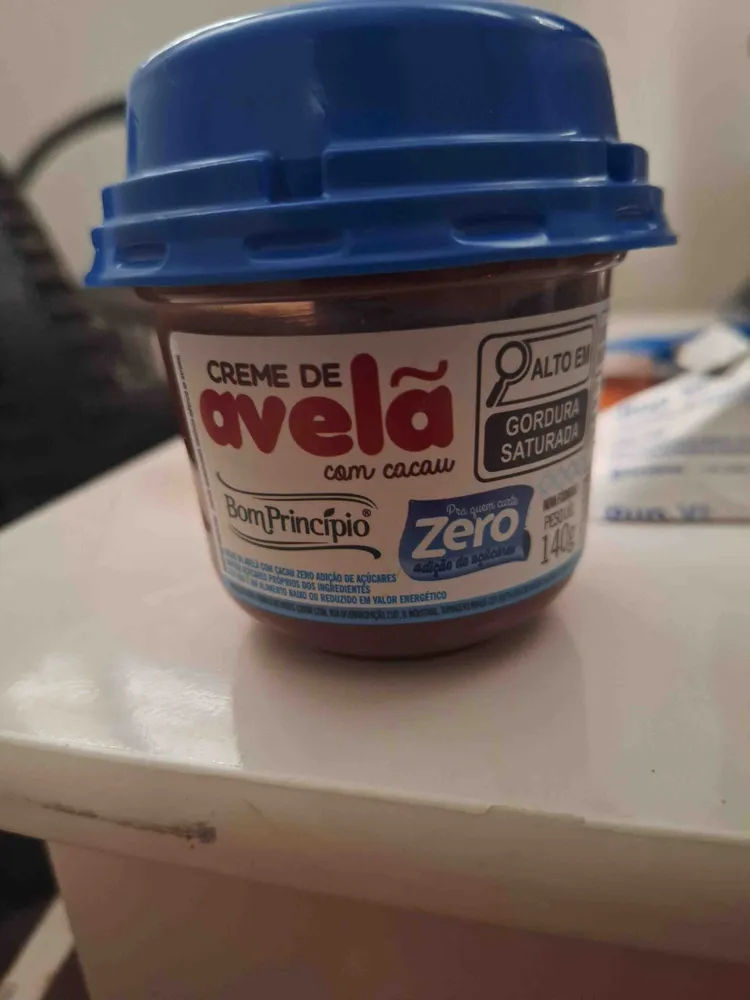 Creme de avelã com cacau